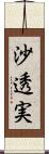 沙透実 Scroll