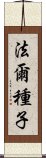 法爾種子 Scroll