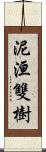 泥洹雙樹 Scroll