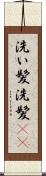 洗い髪 Scroll