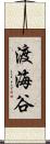 渡海谷 Scroll