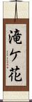 滝ケ花 Scroll