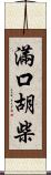 滿口胡柴 Scroll