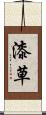 漆草 Scroll