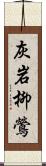 灰岩柳鶯 Scroll