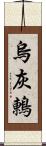 烏灰鶇 Scroll