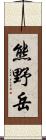 熊野岳 Scroll