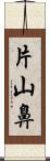 片山鼻 Scroll