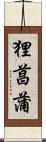 狸菖蒲 Scroll