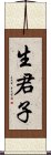 生君子 Scroll