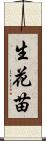 生花苗 Scroll