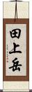 田上岳 Scroll