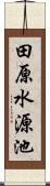 田原水源池 Scroll