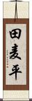 田麦平 Scroll