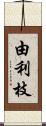 由利枝 Scroll