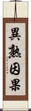 異熟因果 Scroll