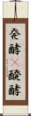 発酵(P);醗酵 Scroll