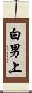 白男上 Scroll