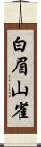 白眉山雀 Scroll