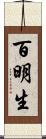 百明生 Scroll