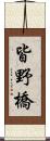 皆野橋 Scroll