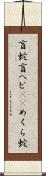 盲蛇 Scroll