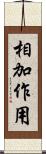 相加作用 Scroll