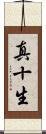 真十生 Scroll