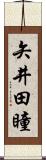矢井田瞳 Scroll