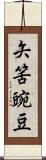 矢筈豌豆 Scroll