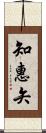 知惠矢 Scroll