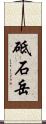 砥石岳 Scroll