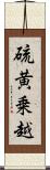 硫黄乗越 Scroll