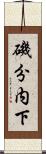 磯分内下 Scroll