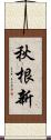 秋根新 Scroll