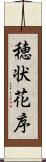 穂状花序 Scroll