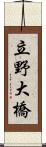立野大橋 Scroll