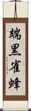 端黒雀蜂 Scroll