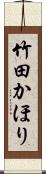 竹田かほり Scroll