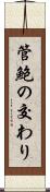 管鮑の交わり Scroll