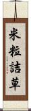 米粒詰草 Scroll