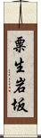 粟生岩坂 Scroll