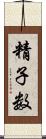 精子数 Scroll