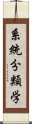 系統分類学 Scroll