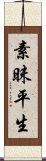 素昧平生 Scroll