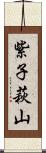 紫子萩山 Scroll