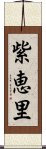 紫恵里 Scroll