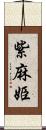 紫麻姫 Scroll