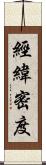 經緯密度 Scroll