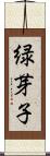緑芽子 Scroll